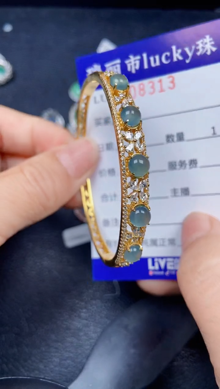 【闪购商品】翡翠颈饰银S925镶嵌8313