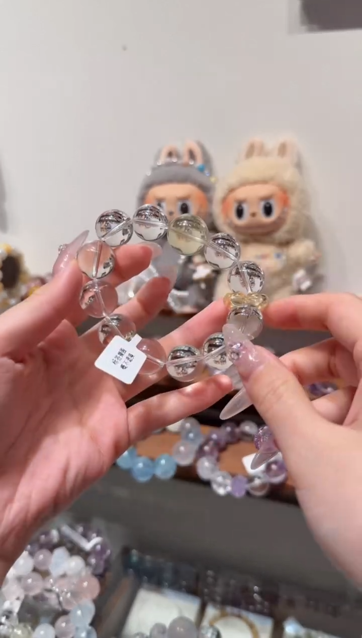 水晶手串未镶嵌）拍4单发一串 拍1单发单珠 多样性发货