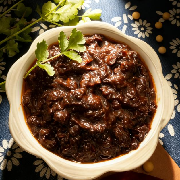 河南老式西瓜酱豆传统好吃美味