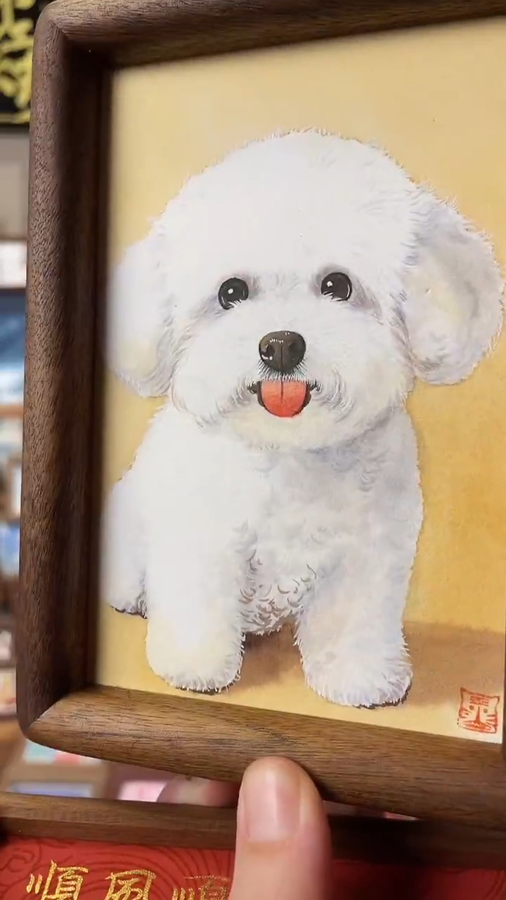 国画纯手绘书法绘画作品