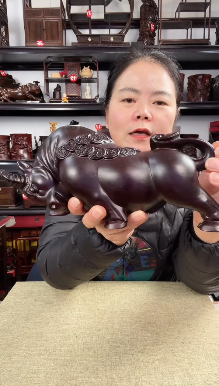 木448瑕疵老李红木工艺品