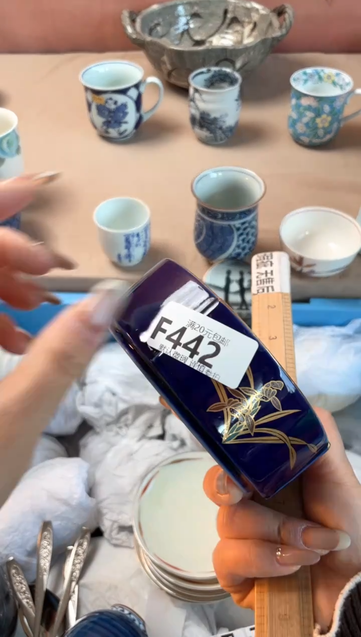 瓷片唐*儿瓷器瓷器F442