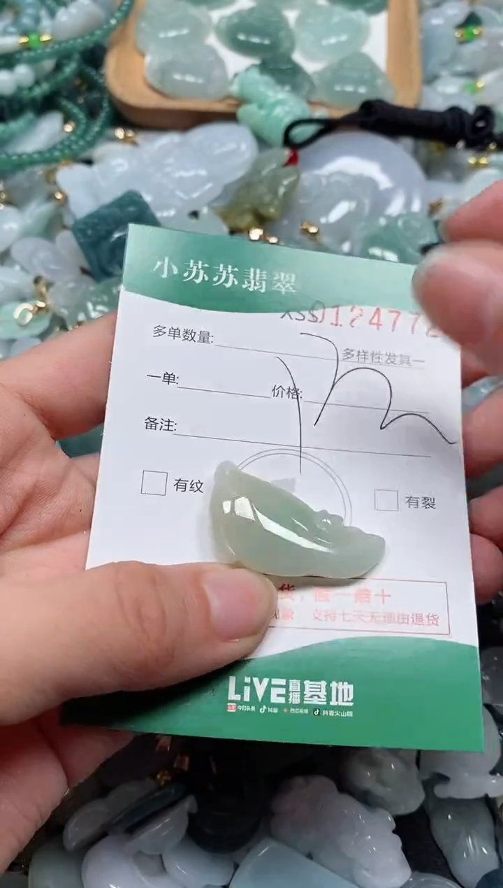 【闪购商品】翡翠颈饰未镶嵌闪购商品0124772