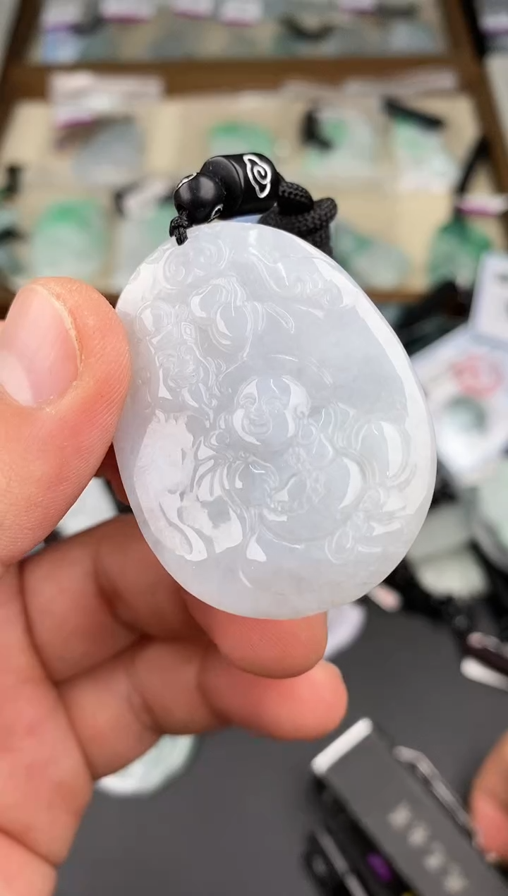 【闪购商品】翡翠颈饰未镶嵌  天然翡翠，一物一图
