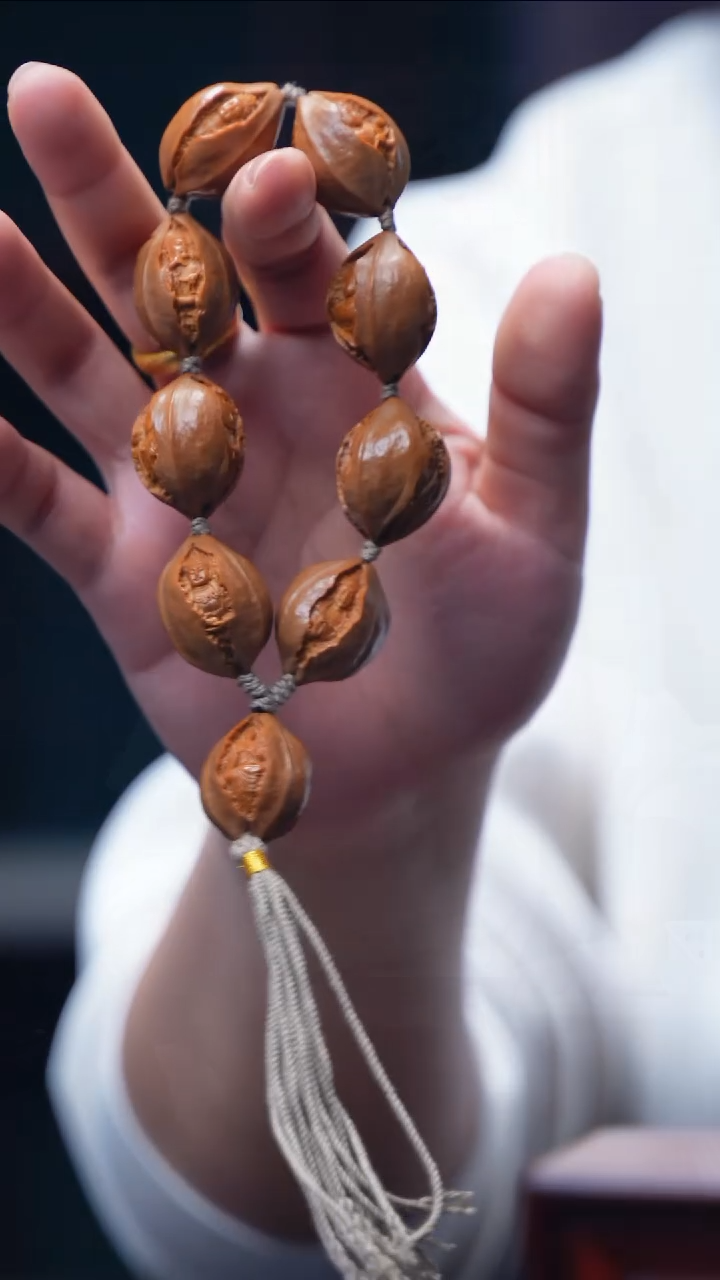 【闪购商品】橄榄核手串/手链郝然【三面佛】