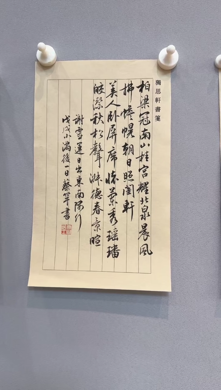 书法蔡老师书法作品