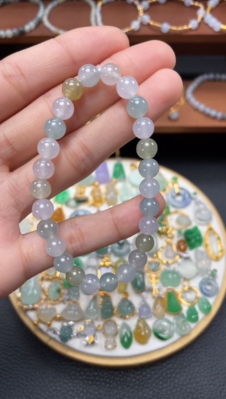 【闪购商品】翡翠套链未镶嵌一个   JK675