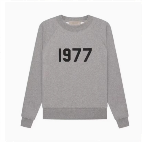 【福利特价款】Essentials 1977圆领卫衣秋冬加厚情侣长袖加绒卫衣