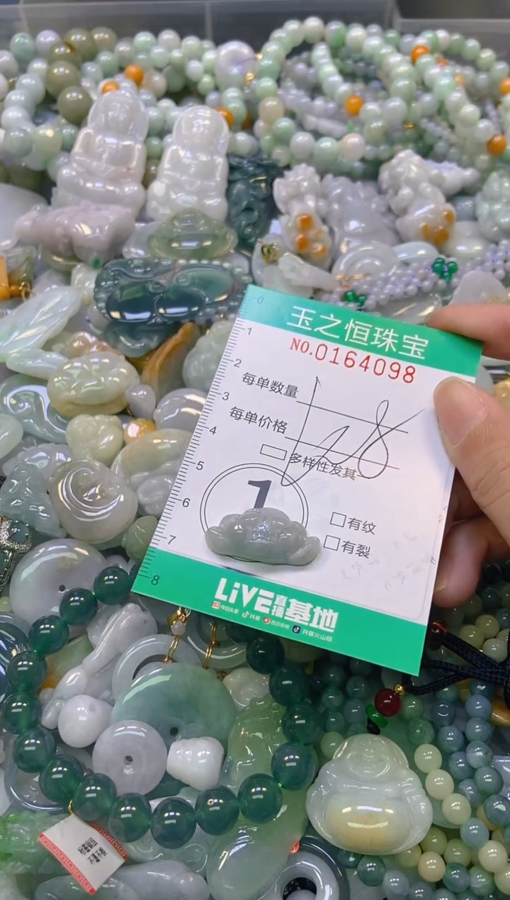 颈饰未镶嵌翡翠闪购0164098