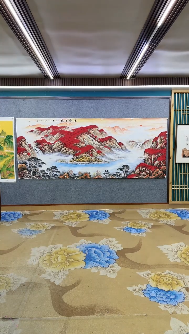 绘画绘画dc刘雪红-大丈二-国画