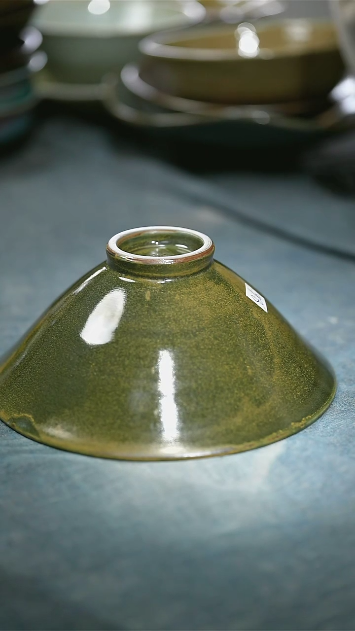 【闪购商品】碗浪鬼家釉绘柴烧