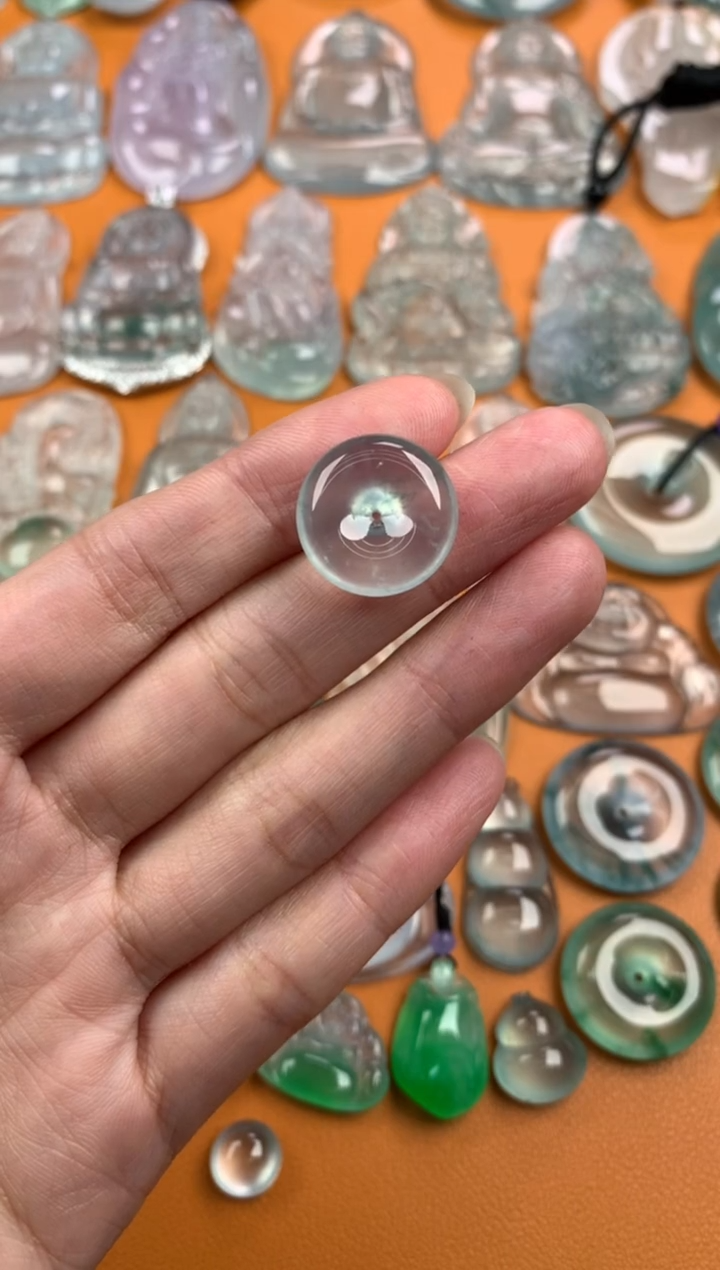 【闪购商品】翡翠颈饰未镶嵌16.9-5.7