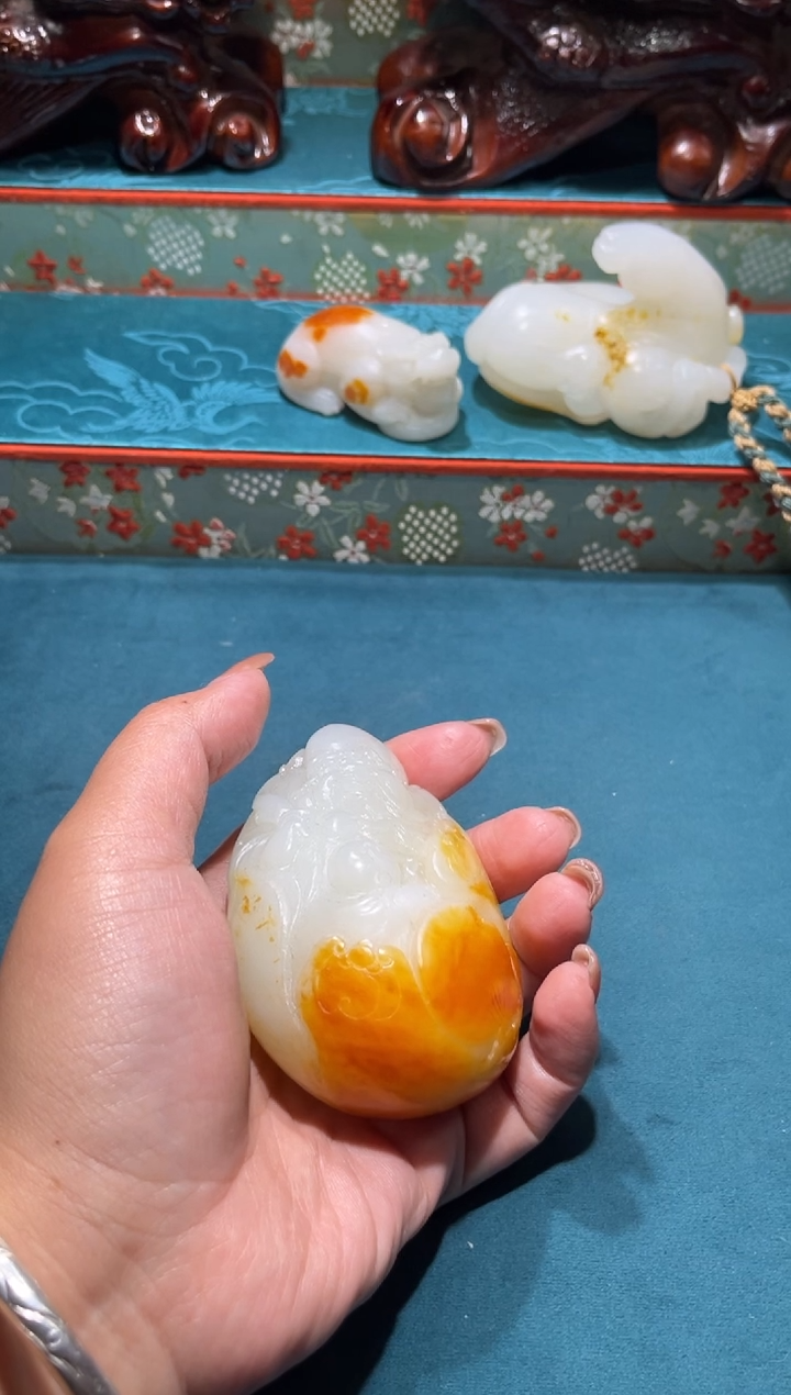 未镶嵌和田玉挂件一**凉1