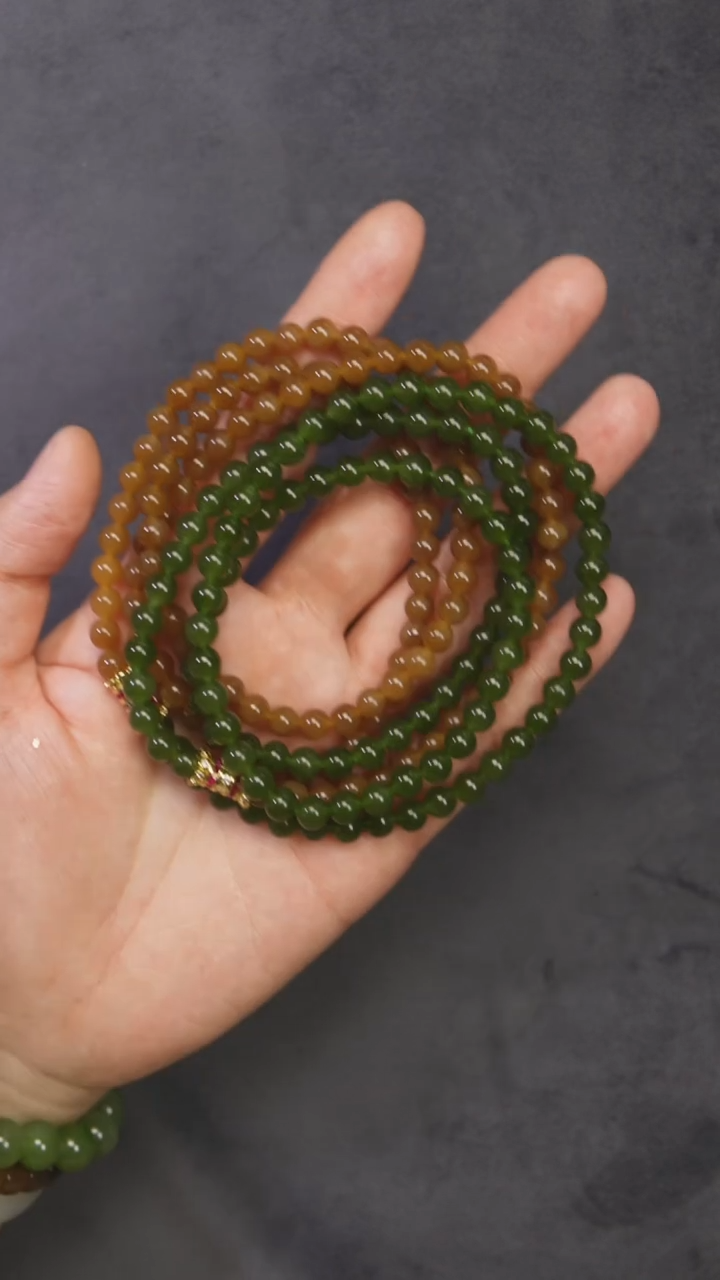 手串未镶嵌和田玉BY0604FWM标124