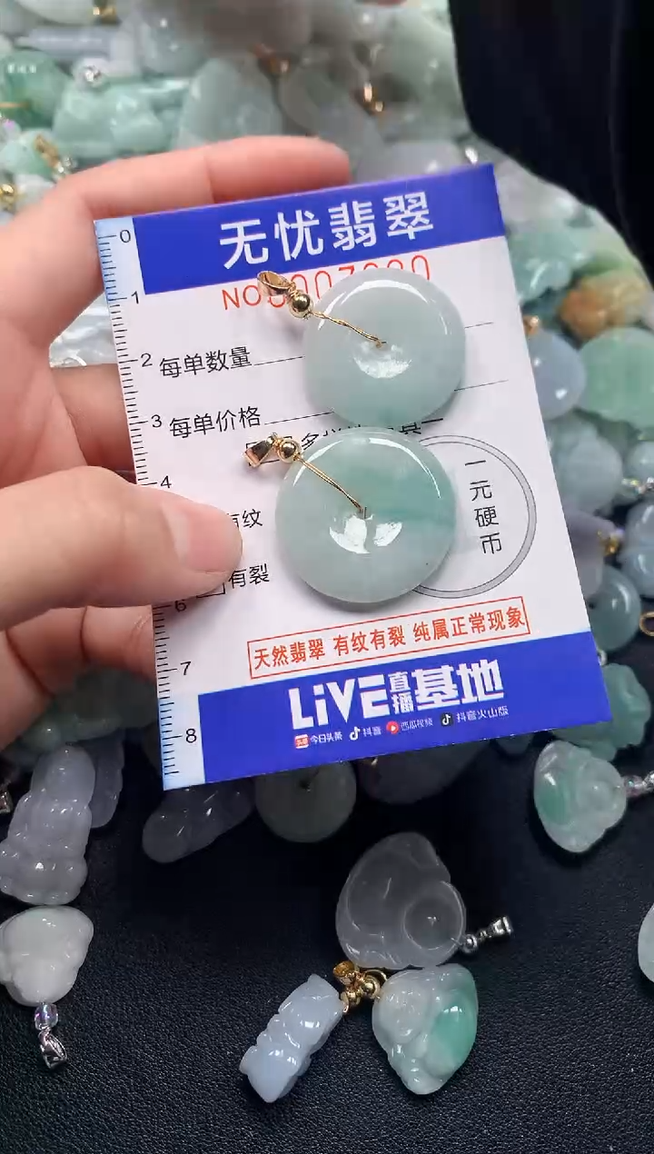 颈饰未镶嵌翡翠7020