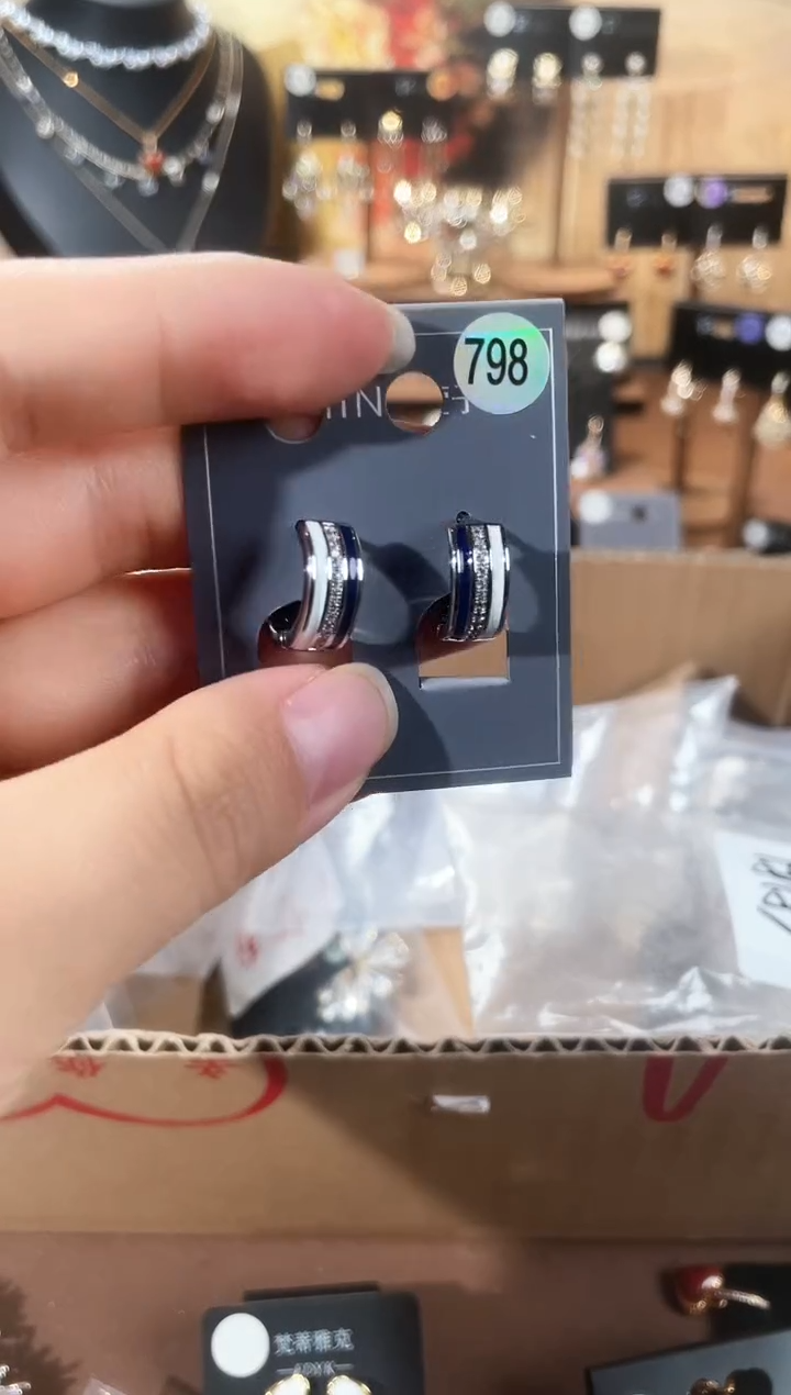 合金925银锆石萱798