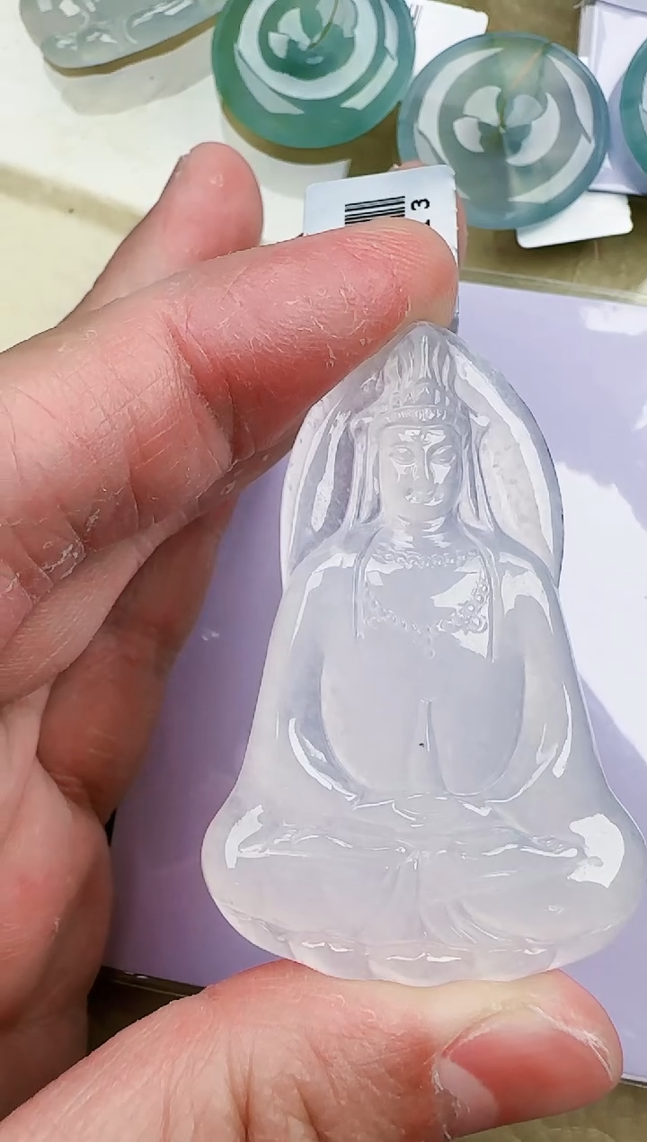 颈饰未镶嵌翡翠缅甸翡翠a货