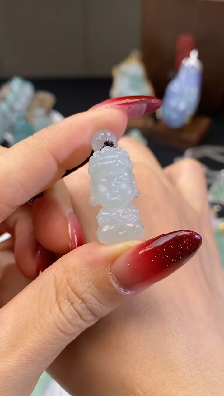 【闪购商品】翡翠吊坠(不含链)未镶嵌宝宝佛