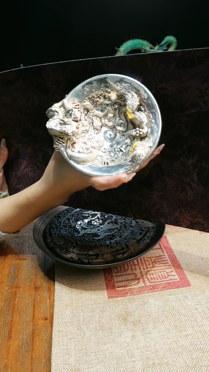 【闪购商品】茶盏欲山行 龙凤主人杯