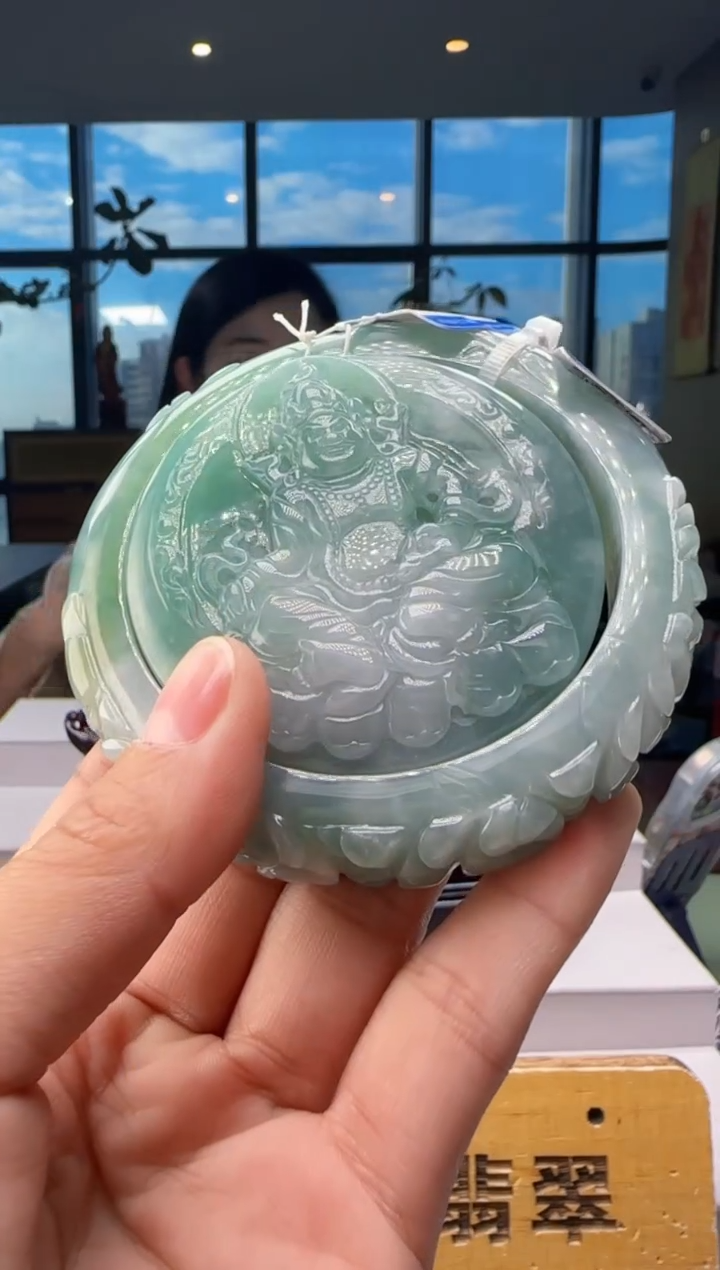 未镶嵌摆件翡翠HH@@960Q7J05412