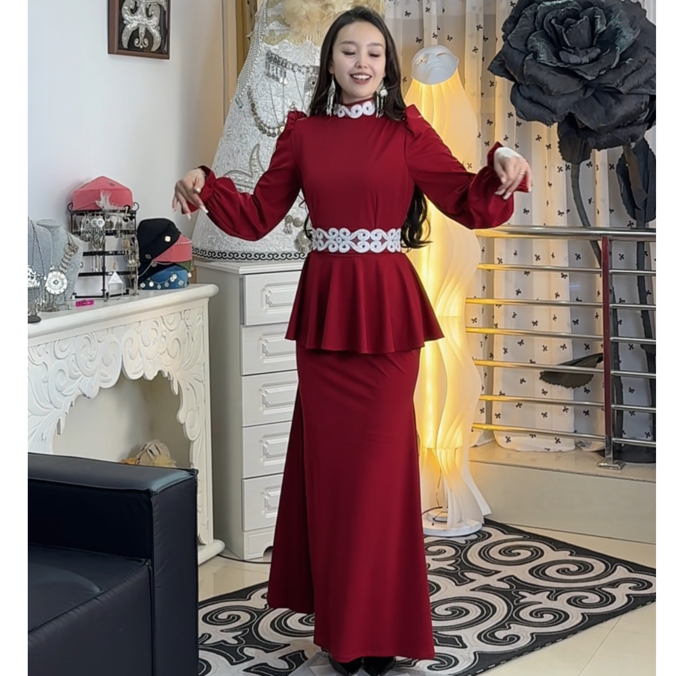 民族风高级定婚服