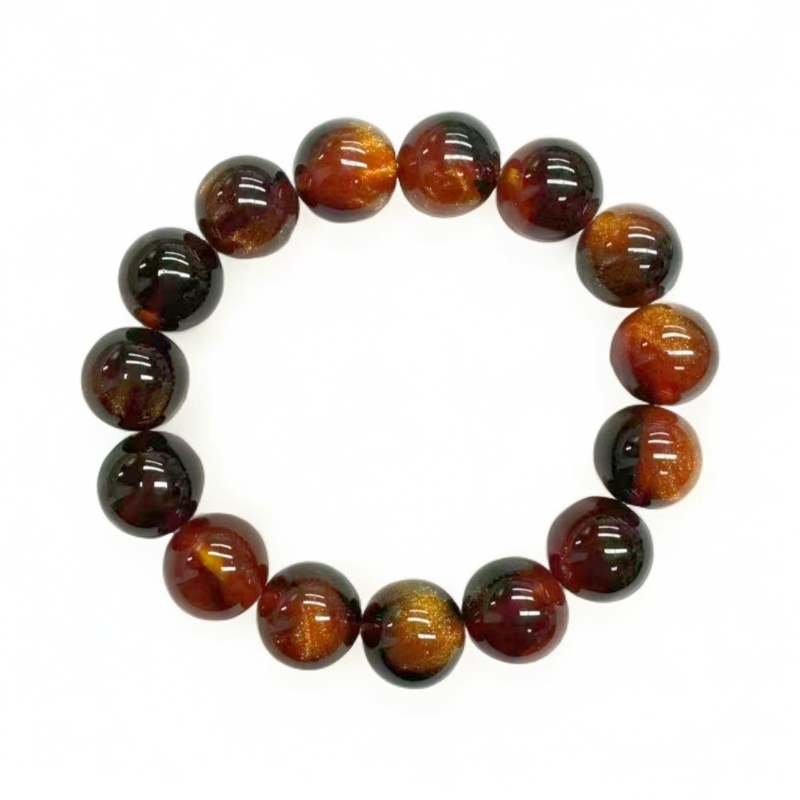  A717本草丝单圈14mm手串百搭