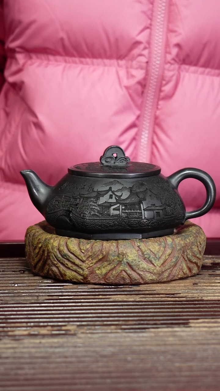 宜兴原矿紫砂壶茶壶280C