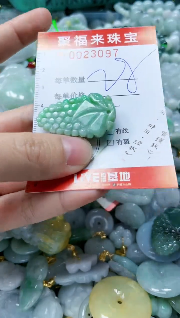 【闪购商品】翡翠颈饰未镶嵌闪购0023097