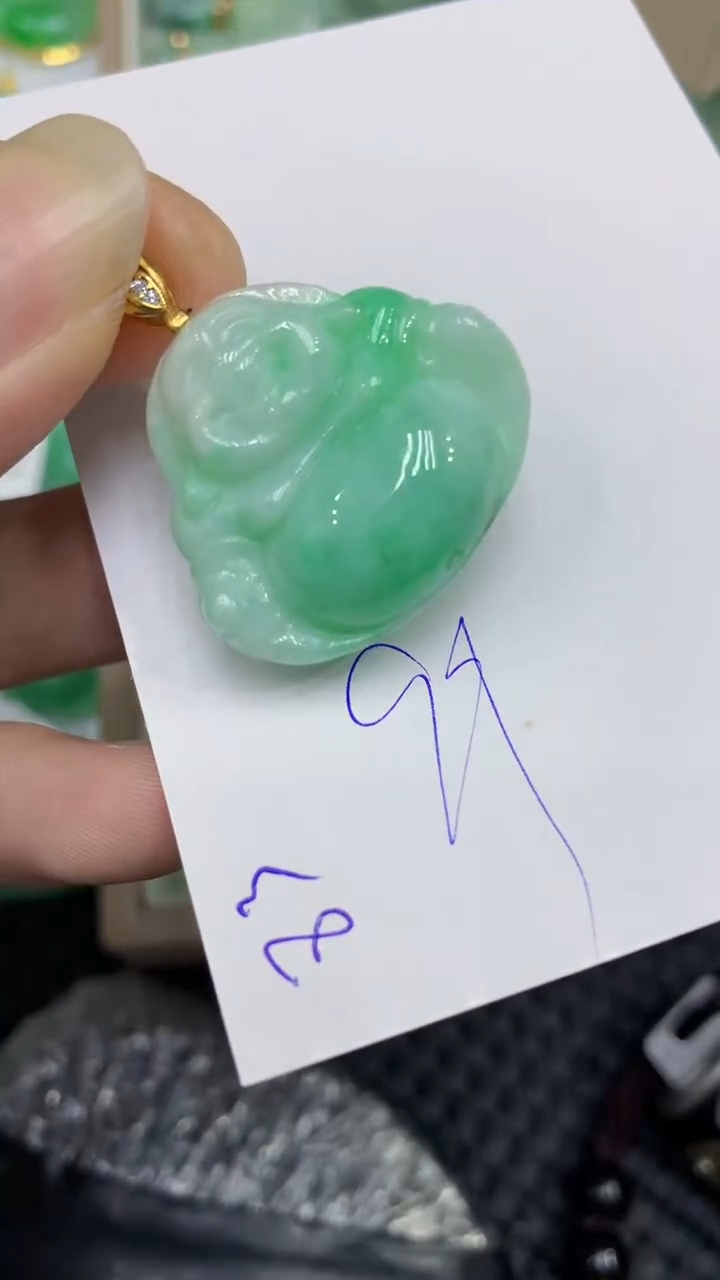 颈饰未镶嵌翡翠缅甸A货翡翠