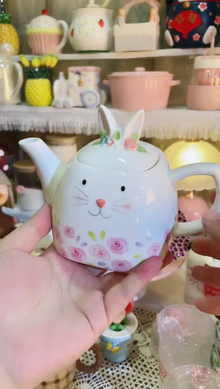 【闪购商品】瓷片高颜值又实用的水壶