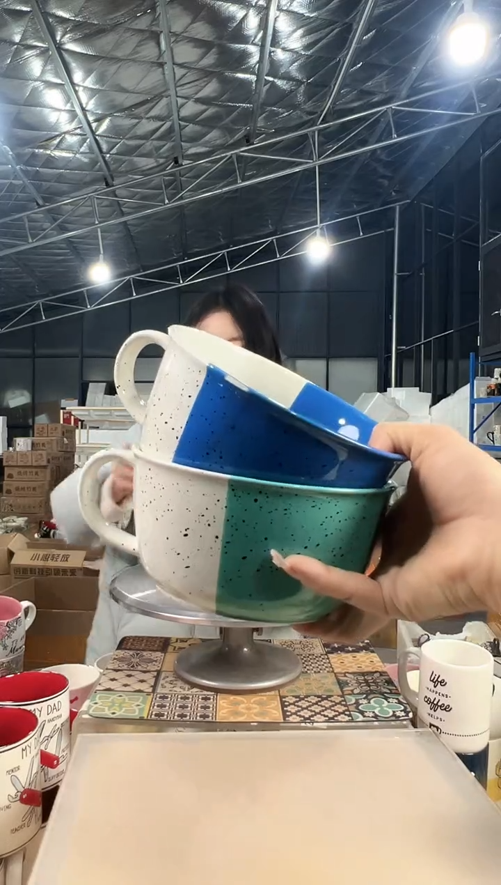 【闪购商品】杯高温釉下彩陶瓷