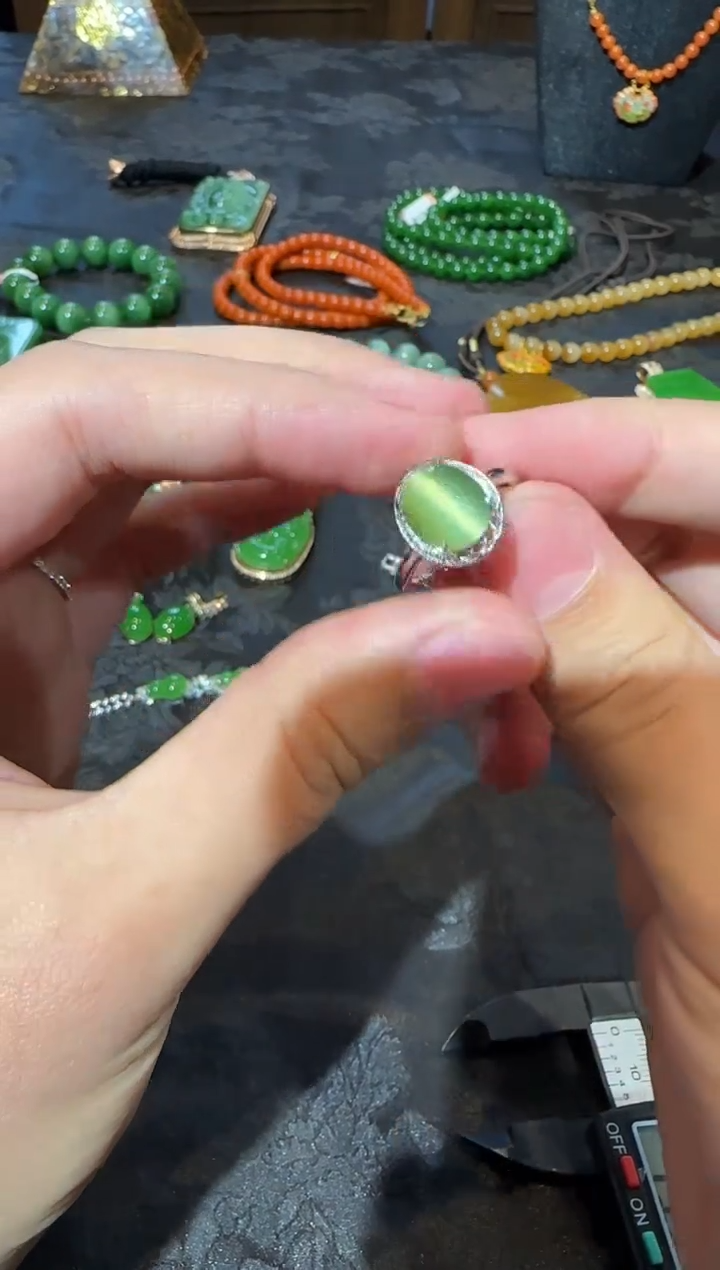 【闪购商品】和田玉戒指未镶嵌1