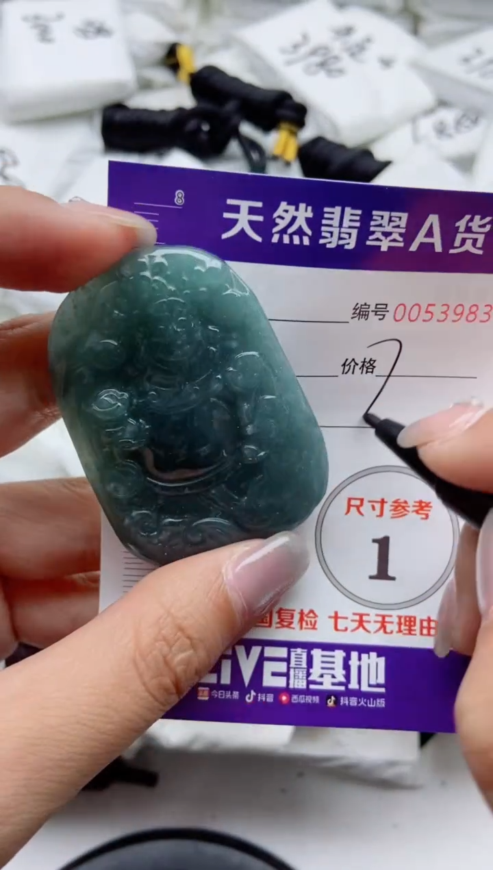 翡翠未镶嵌颈饰999999999