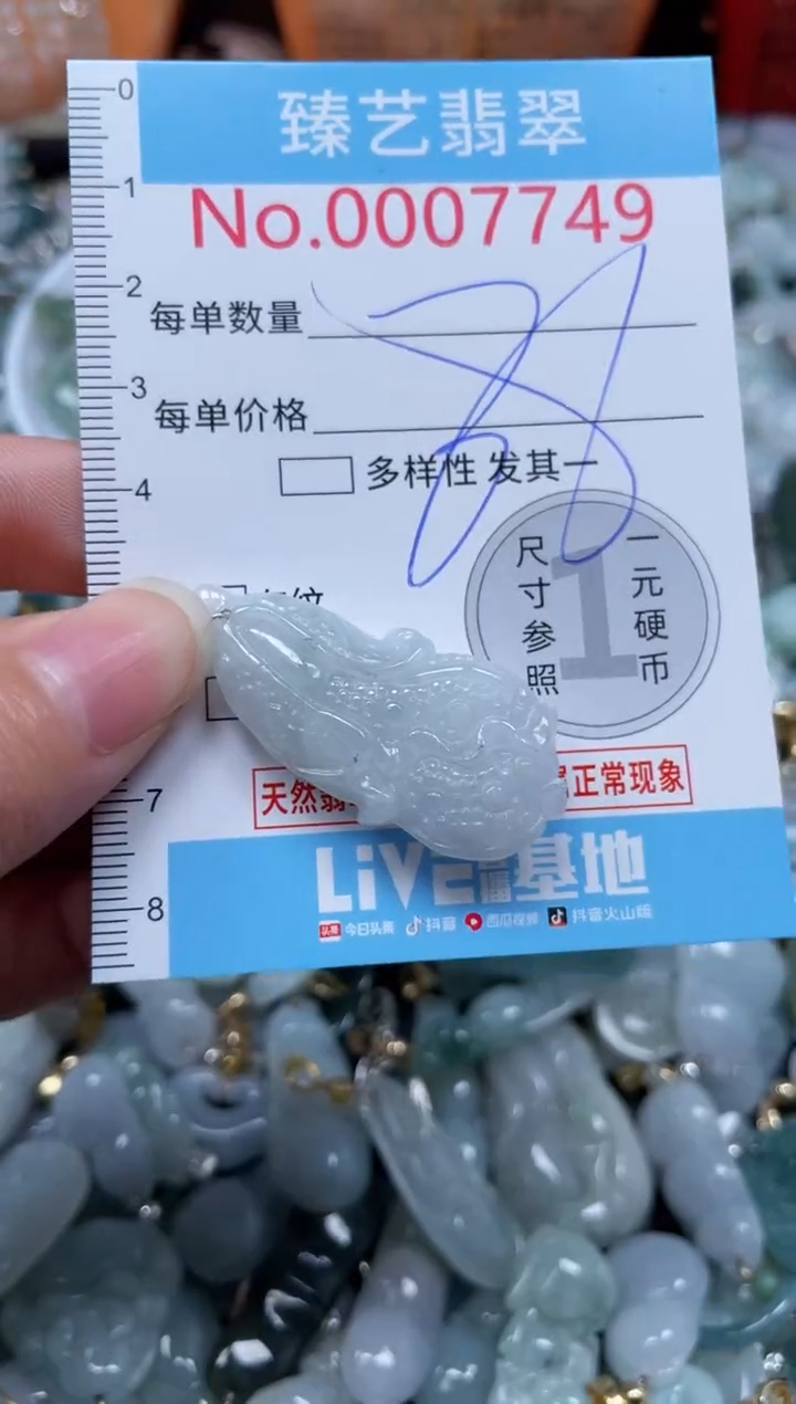 颈饰未镶嵌翡翠7749