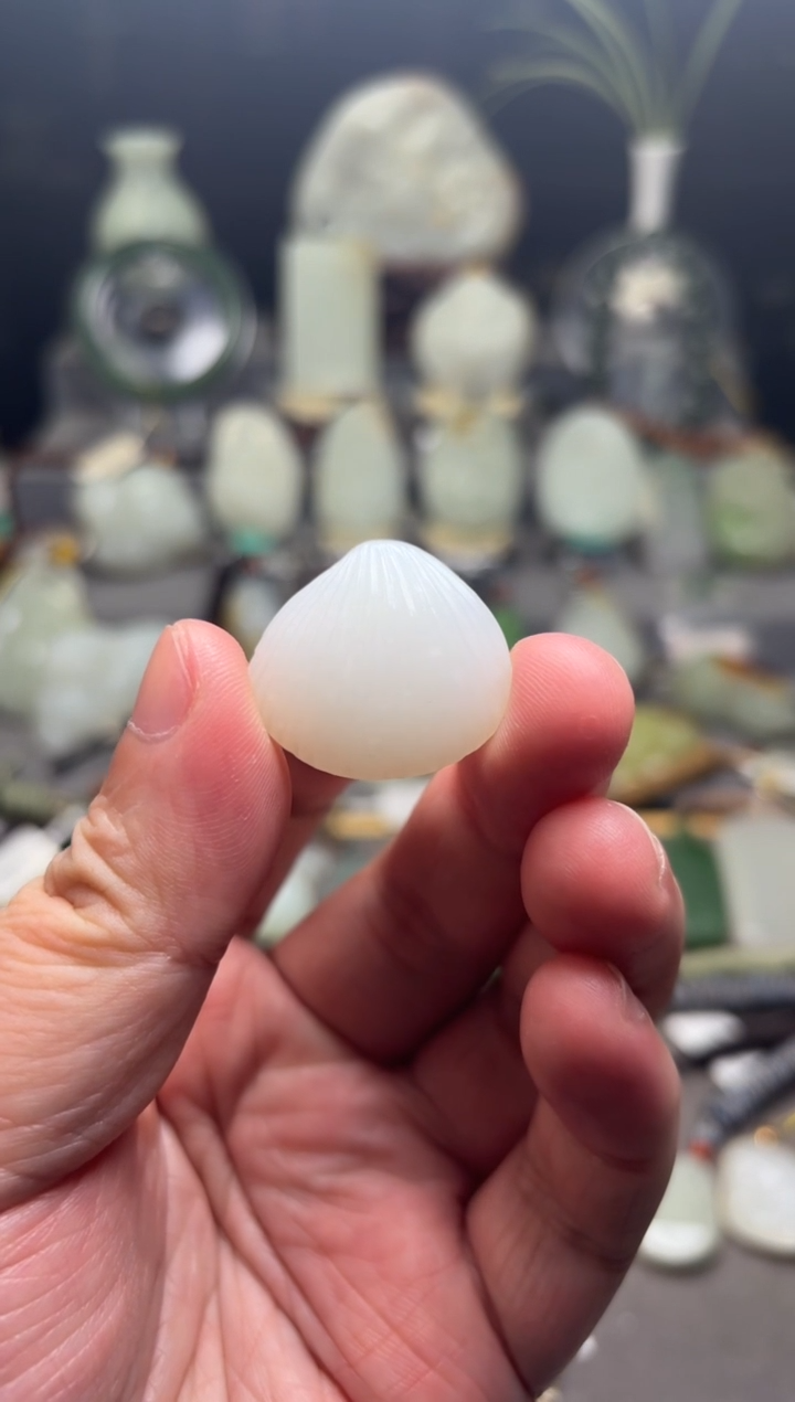 吊坠(不含链)未镶嵌和田玉宝贝（大）