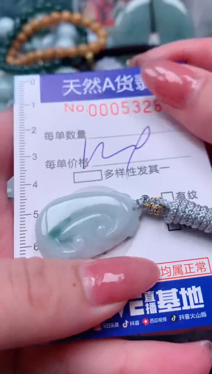 【闪购商品】翡翠颈饰未镶嵌00005328