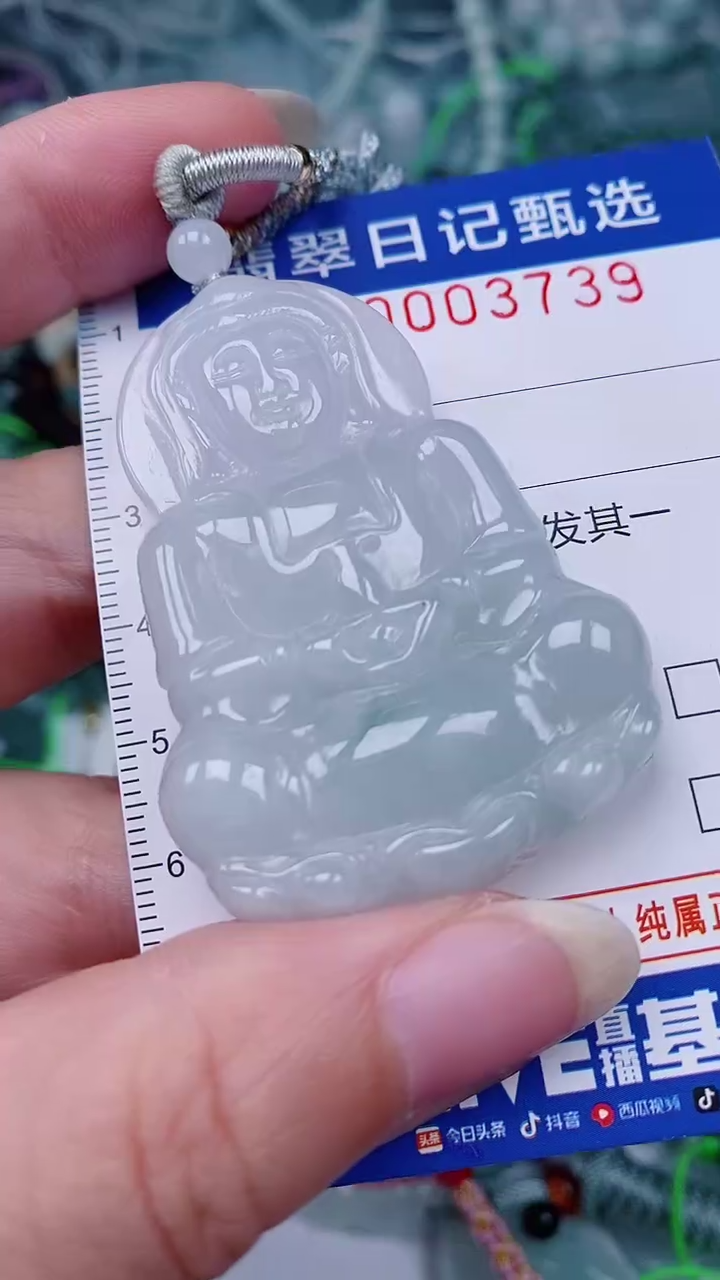 翡翠未镶嵌颈饰00003739