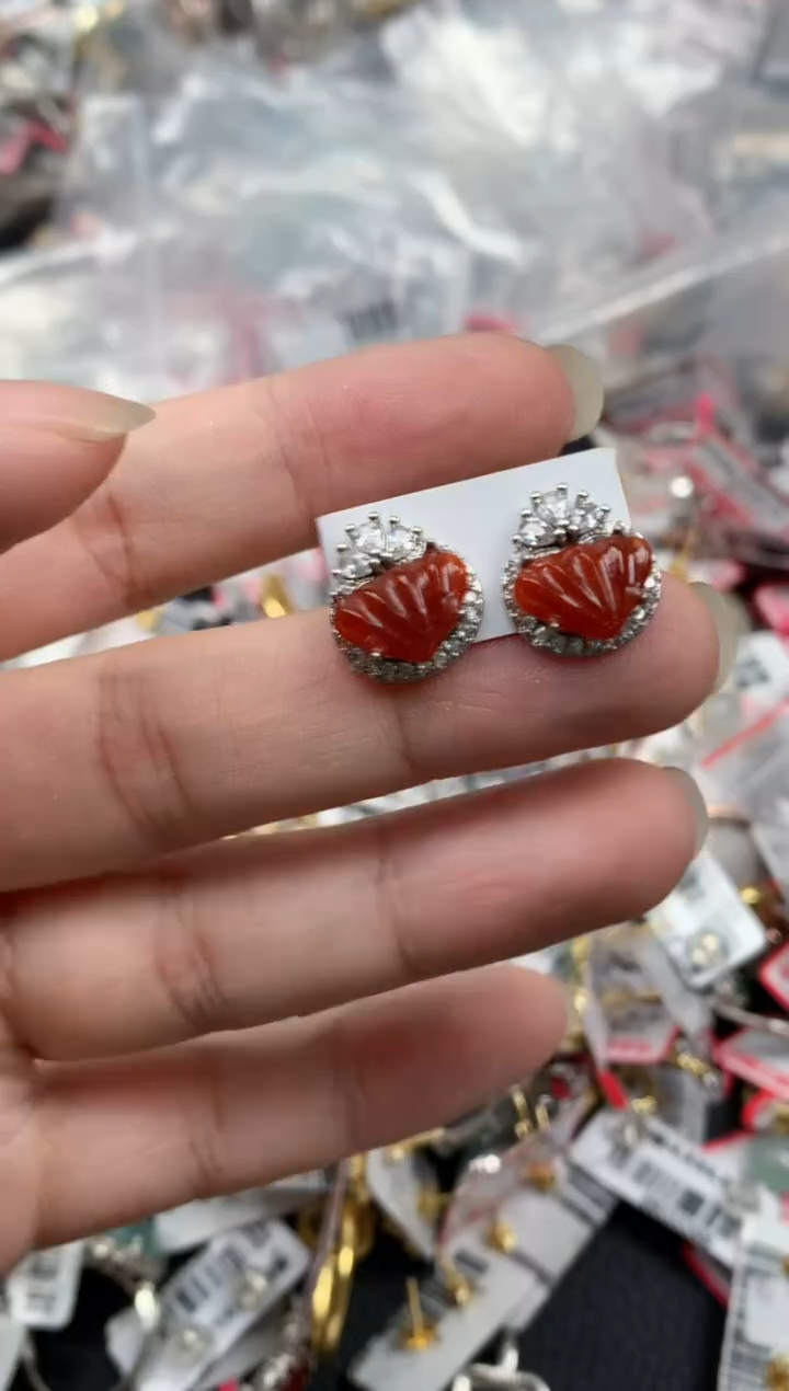 翡翠戒指银S925镶嵌天然A货缅甸翡翠