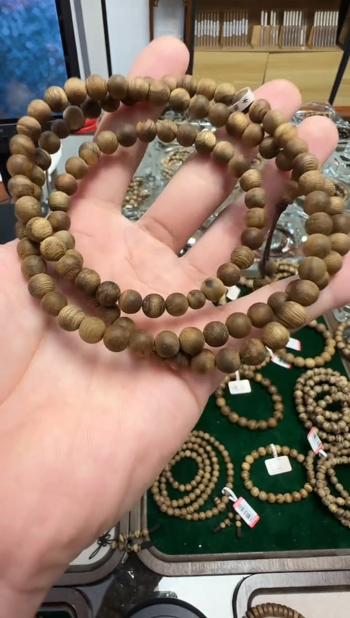 【闪购商品】沉香手串文莱土老熟料0.7m2克多圈多样性发一