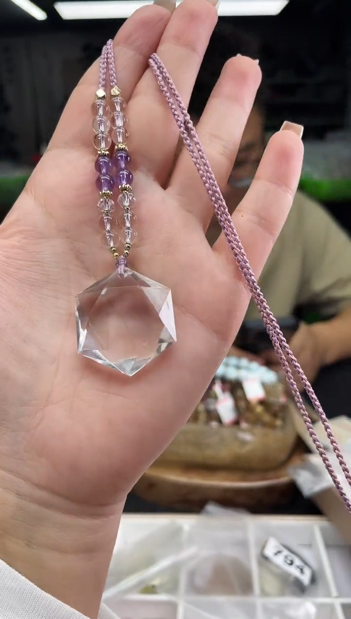 吊坠(赠链)未镶嵌水晶吊坠208