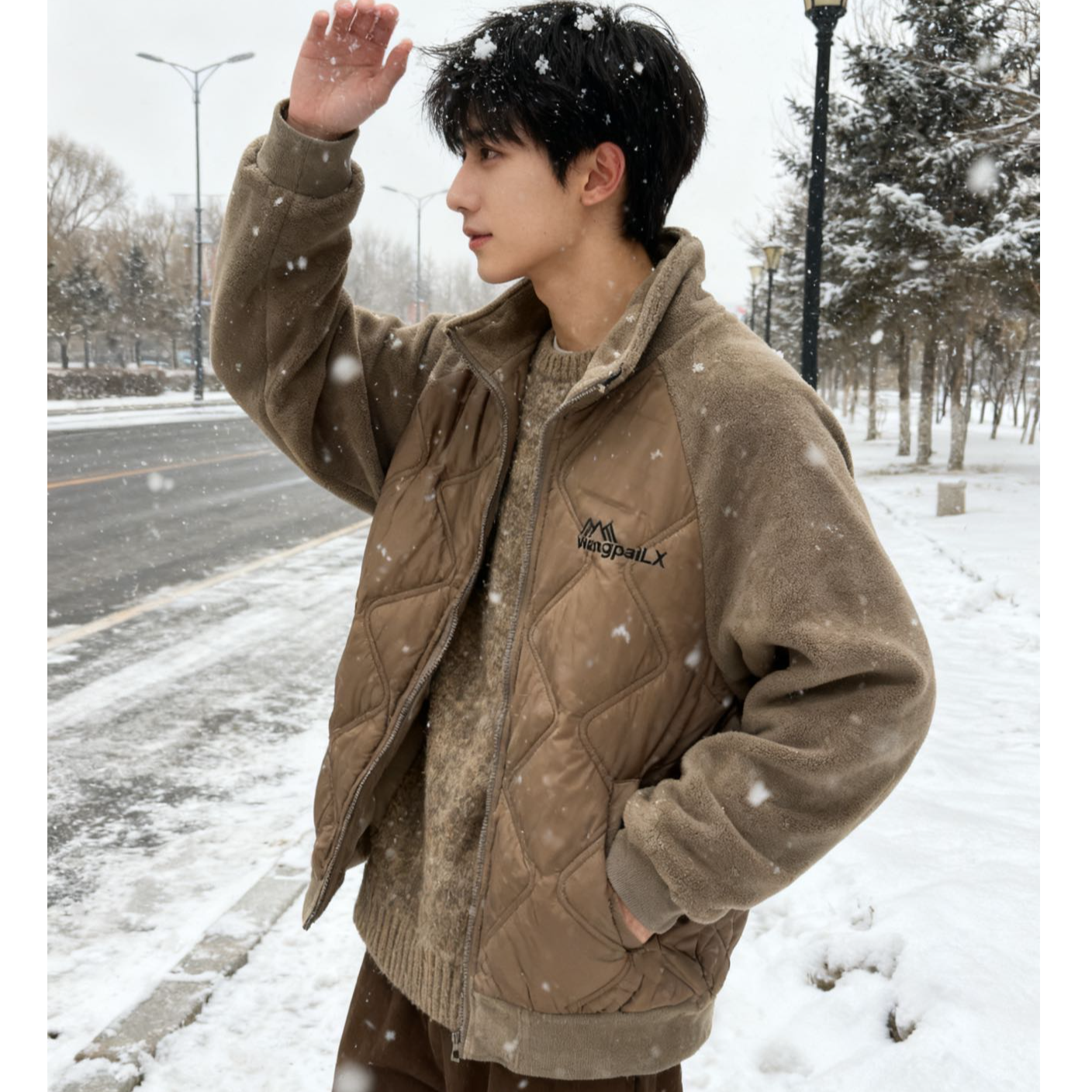 6102高端专享冬款羽绒服卡其