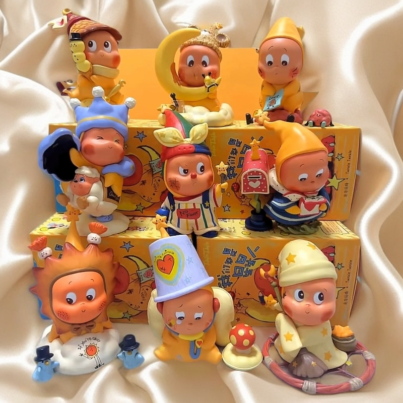 【直播代拆】 星星人一代我们都是星星人系列盲盒手办