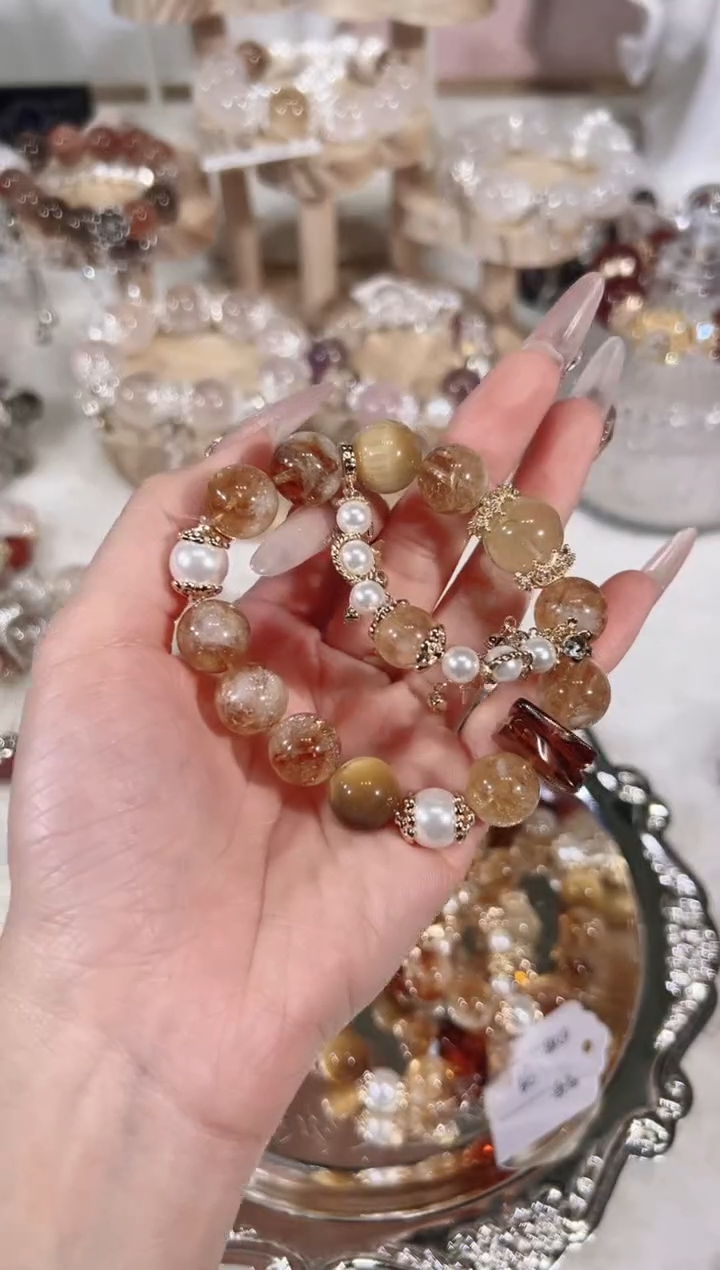 【闪购商品】水晶手链未镶嵌天然水晶默认微瑕 多样性发货发其一