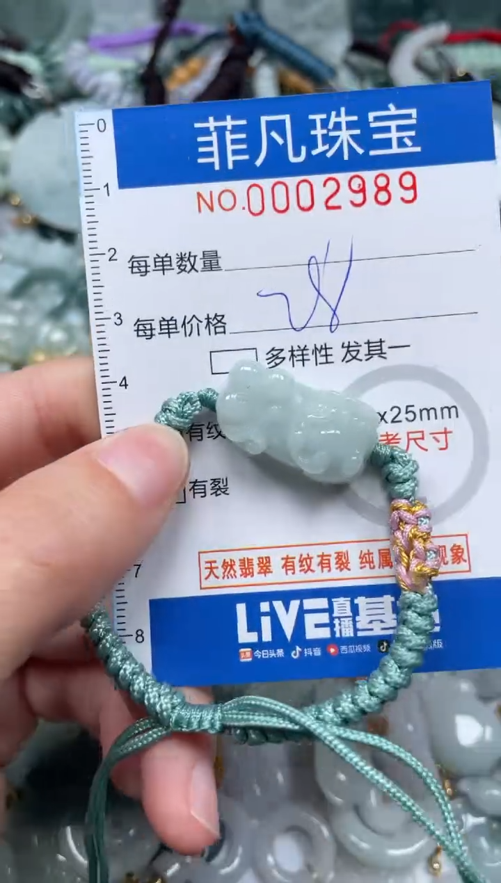 【闪购商品】翡翠颈饰未镶嵌00..2989