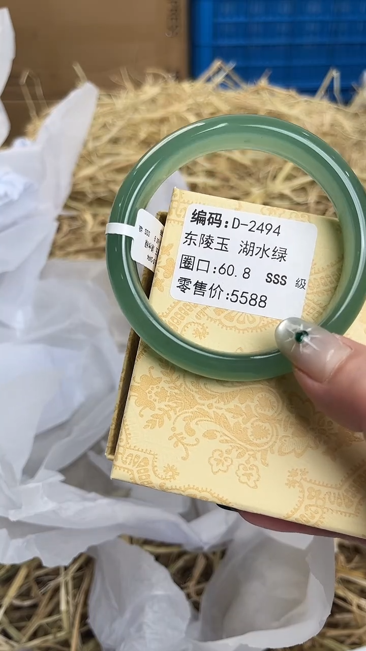 未镶嵌手镯石英质玉D-2494