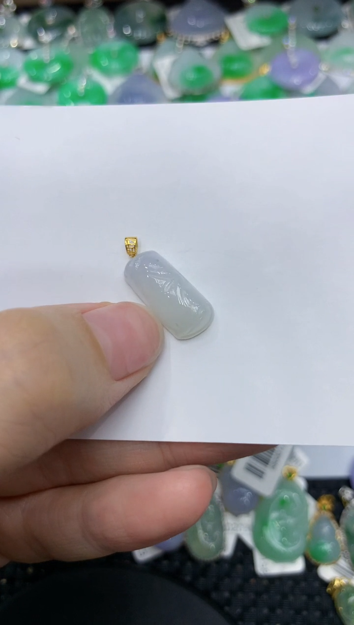 【闪购商品】翡翠颈饰18K金镶嵌111111111