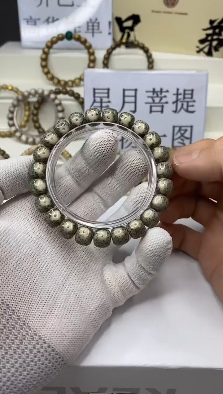 手串星月菩提一物一图-W37-173