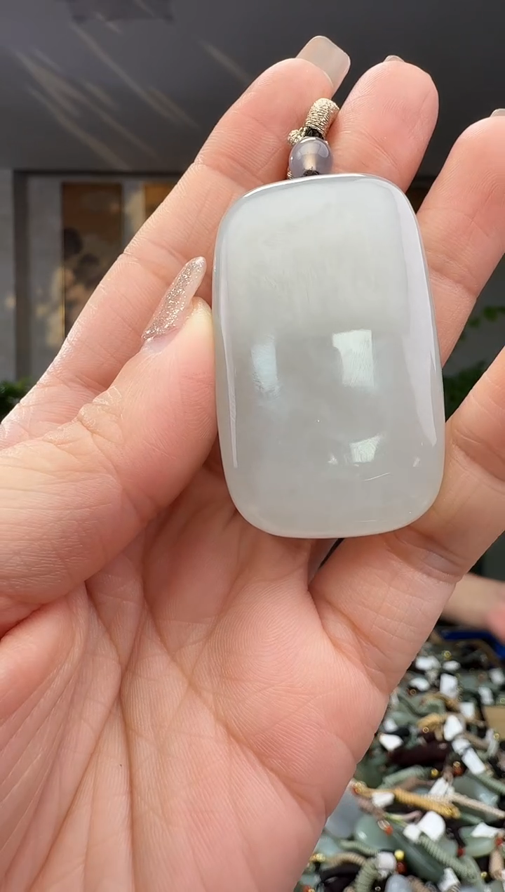 颈饰未镶嵌和田玉拍一发一多样性发货