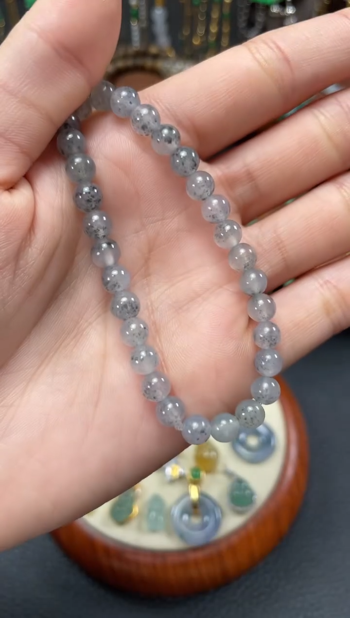 【闪购商品】翡翠套链未镶嵌一个  JK251