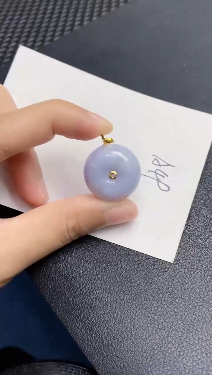 【闪购商品】翡翠颈饰18K金镶嵌000000000